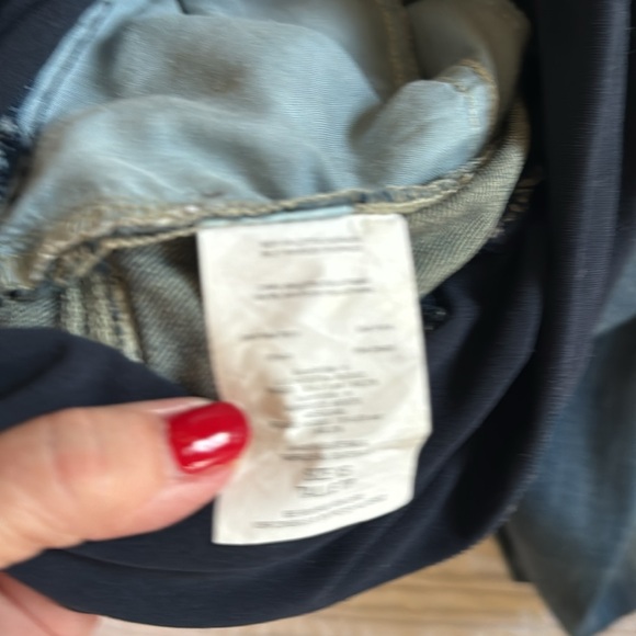 A Pea in the Pod Womens Maternity Cropped Distressed Stretch Jeans sz XS - Picture 6 of 9
